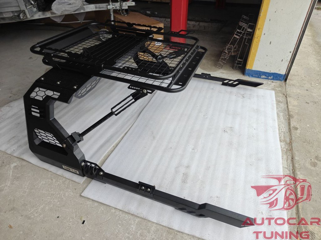 Дуга ARMADA тип 2, с защитой заднего стекла Амарок