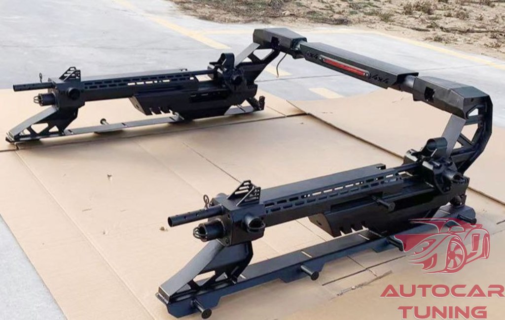 Дуга пулемет тип 2, с защитой заднего стекла HUANGHAI N7